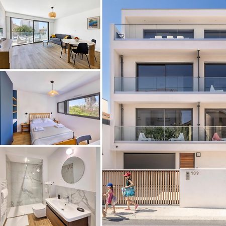 South-Of-France T2 Neuf Haut De Gamme, Climatise, Parking Gratuit, 2Eme Ligne Balcon カルノン・プラージュ エクステリア 写真